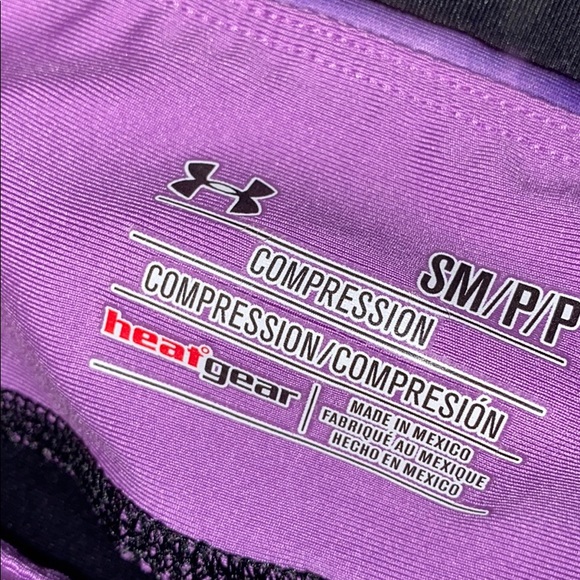 Under Armor Woman’s Compression Black Leggings S - Picture 8 of 12